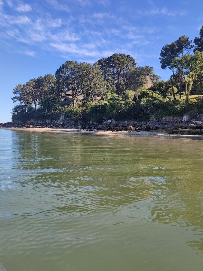 Le 3 Appartement Vue Mer Avec Jardin 100M De La Plage Et De La Thalasso Конкарно Екстериор снимка