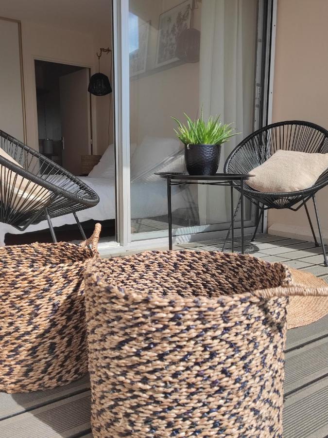 Le 3 Appartement Vue Mer Avec Jardin 100M De La Plage Et De La Thalasso Конкарно Екстериор снимка